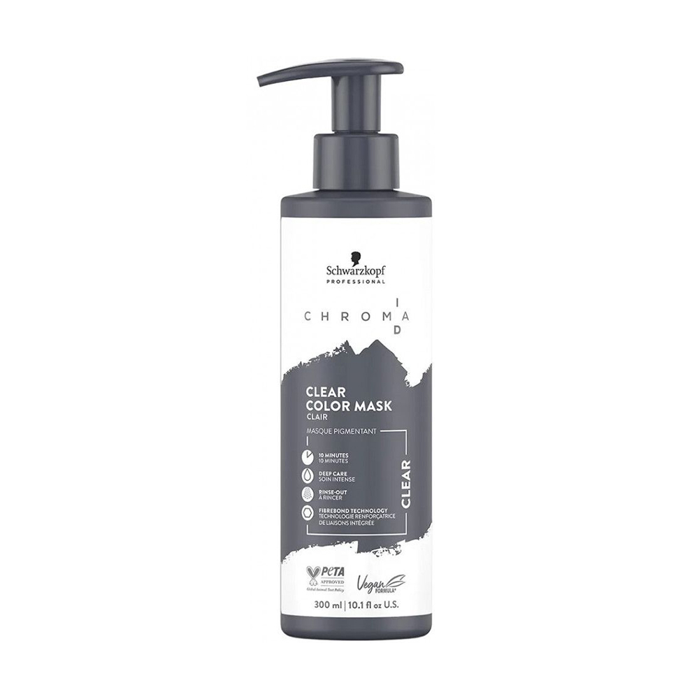 Уцінка! Тонувальна бондінг-маска для волосся Schwarzkopf Professional Chroma ID Bonding Color Mask, Clear, 300 мл